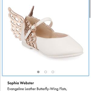 Sophia Webster Evangeline Butterfly flat